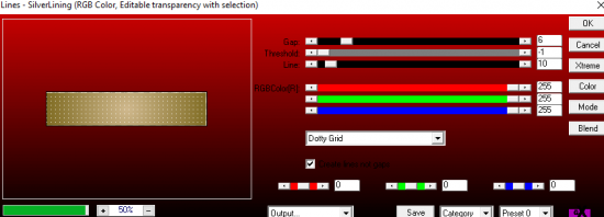 Dotyy grid