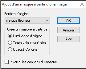 Masque fleur 2