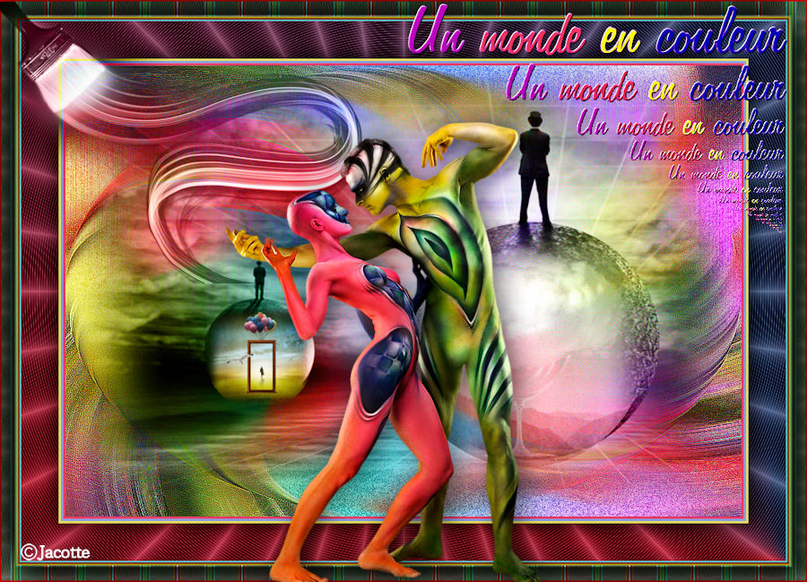 Un monde en couleur