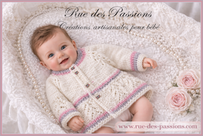 Gilet Amandine – Naissance –